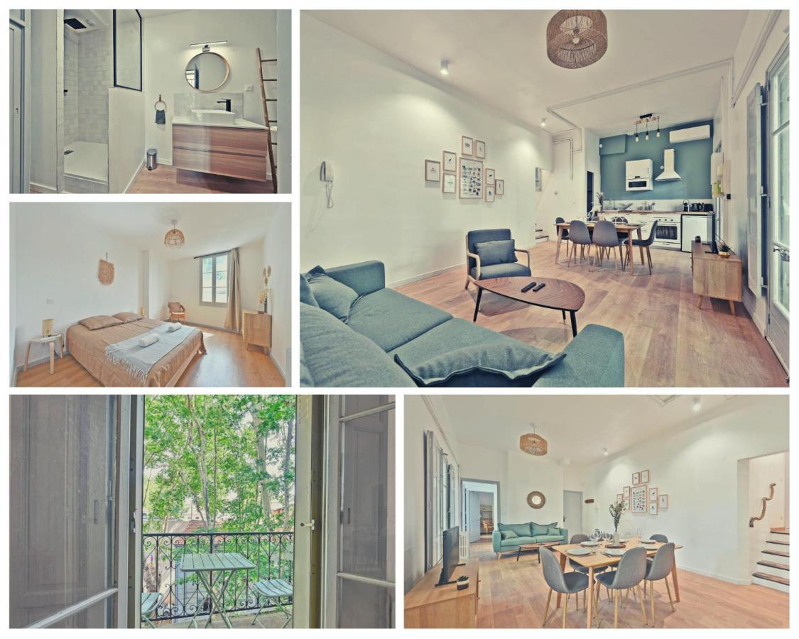 Au Coeur Des Platanes - Parking Gratuit Sous-Terrain - Clim - Balcon Apartman Avignon Kültér fotó
